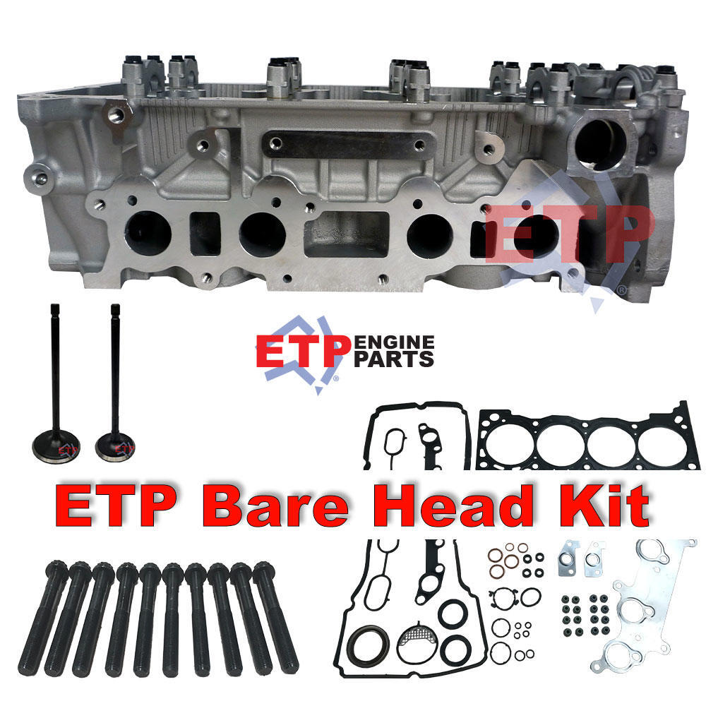 Cylinder Head Kit for Toyota 2TR Supplied ETP Ultimate VRS, Valves and Head Bolts