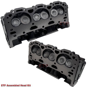 ETP's Assembled Head for Chevrolet 4.3 V6 - Sold as pair