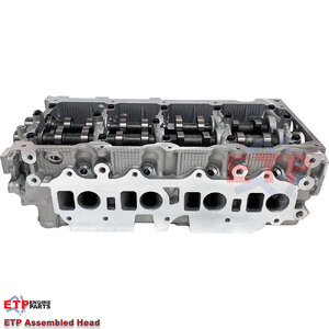 ETP's Assembled Cylinder Head for Nissan Navara 2.5L Diesel YD25 5X0 Late - Complete with Camshafts and Buckets