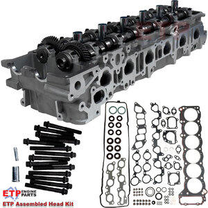 Assembled Cylinder Head Kit for Toyota 1FZ-100 Series - Cams fitted - Supplied with ETP Ulitmate VRS and Head bolts