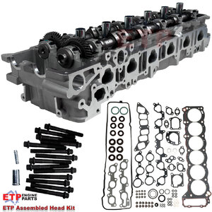 Assembled Cylinder Head Kit for Toyota 1FZ-80 Series - Cams fitted - Supplied with ETP Ulitmate VRS and Head bolts