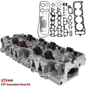 Assembled Cylinder Head Kit for Toyota 2.4L Petrol 22R Supplied with ETP Ultimate VRS