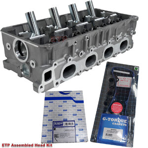 Assembled Cylinder Head Kit for Mitsubishi 4G64-16V Supplied with G-Torque VRS and Head bolts