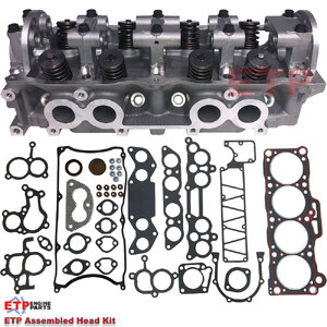 Assembled Cylinder Head Kit for Mazda FE 2.0L Petrol (8 Valve Engine) for Mazda E2000 & B2200 and Ford Courier or Econ Supplied with ETP Ulitmate VRS 