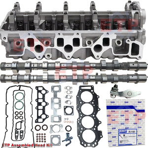 Assembled Cylinder Head Kit for Mazda WE and WLC Supplied with Camshafts, Rockers, ETP Ultimate VRS and Head Bolts 
