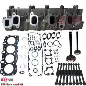 Cylinder Head Kit for Toyota 1KZTE Supplied ETP Ultimate VRS, Valves and Head Bolts