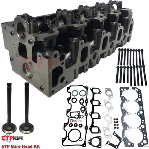 Cylinder Head Kit for Toyota 3L Supplied ETP Ultimate VRS, Valves and Head Bolts