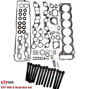 ETP Ultimate VRS Gasket Set and Head Bolt Kit for Toyota 1FZ-100 and 1FZ-80
