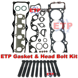 ETP Ultimate VRS Gasket Set and Head Bolt Set for Toyota 2RZ