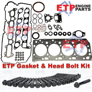VRS Gasket Set and Head Bolt Kit for Mitsubishi 4D56 Common Rail (Twin Cam)