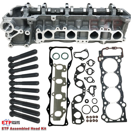 Assembled Cylinder Head Kit for Toyota 2RZ (8 Valve) Suits Hiace from 1989 to 1998 - ETP Online