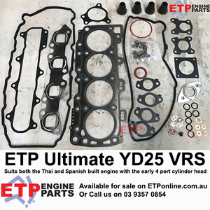 ETP Ultimate YD25 Gasket Set - VRS suits both Thai and Spanish built engine main image